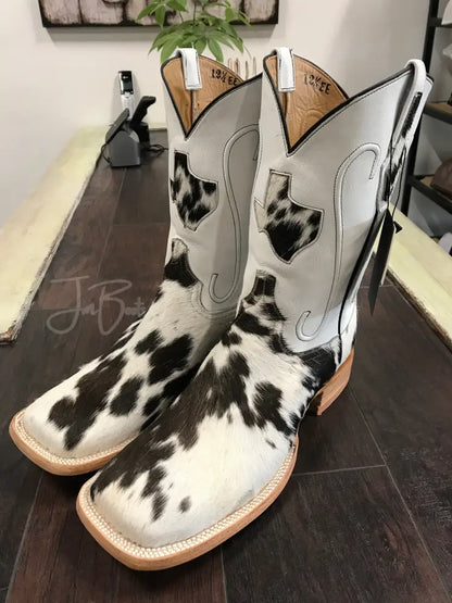 Cowhide- Black&White 12.5EE - 12.5EE
