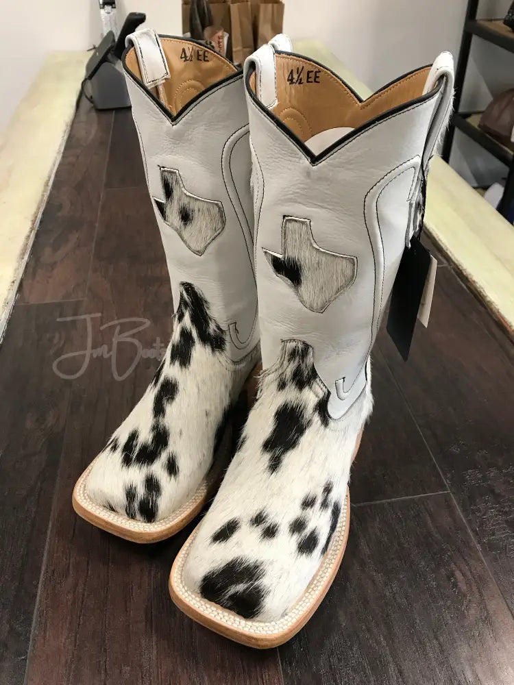 Cowhide- Black&White 4.5EE - 4.5EE