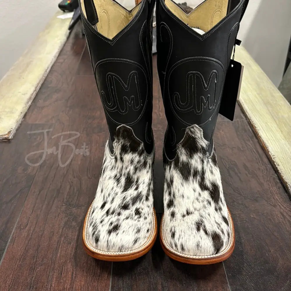 Cowhide- Black&White - 9.5EE