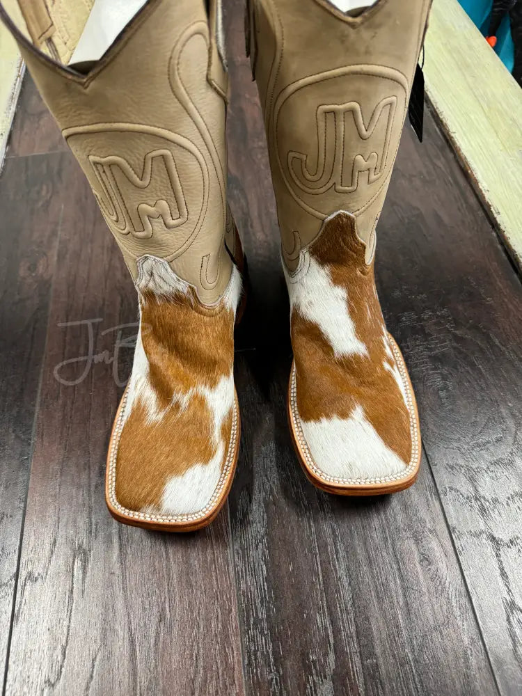 Cowhide br/wh 6EE 6EE Cowboy boots