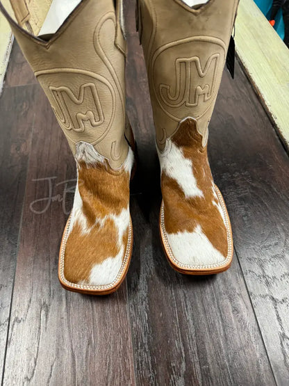 Cowhide br/wh 6EE 6EE Cowboy boots