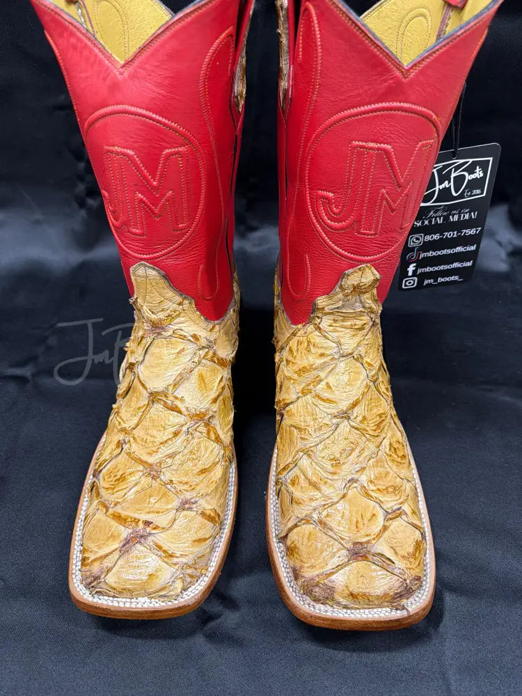 Fish boots antique saddle - Boots