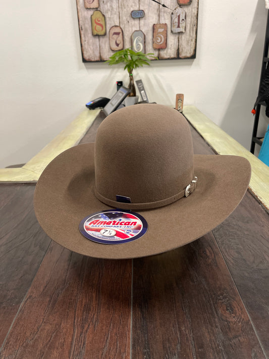 7X Pecan Felt American Hat