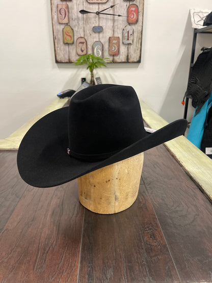 7X Black Felt American Hat