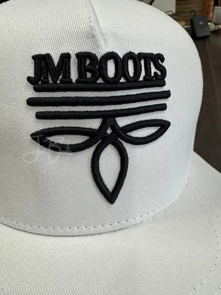 JM- 3D Boot wrinkle White