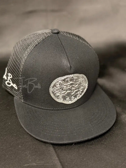 JM Buckle Cap~ Black - Hats