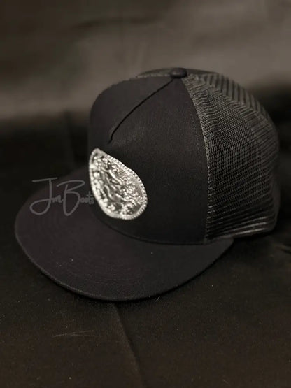 JM Buckle Cap~ Black - Hats