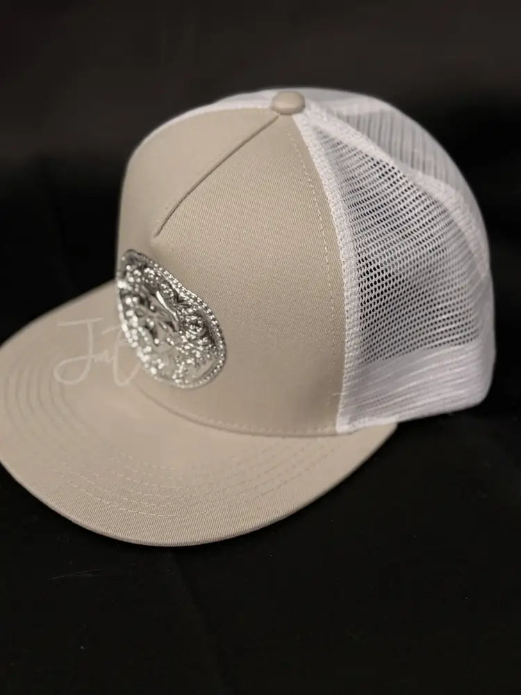 JM Buckle Cap~ Gray - Hats