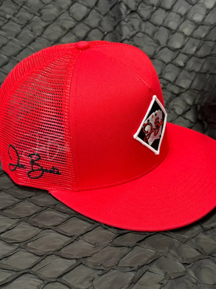JM signature cards-Red - Hats