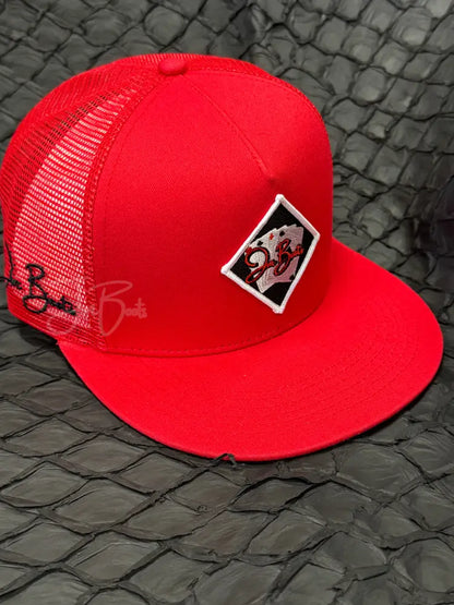 JM signature cards-Red - Hats
