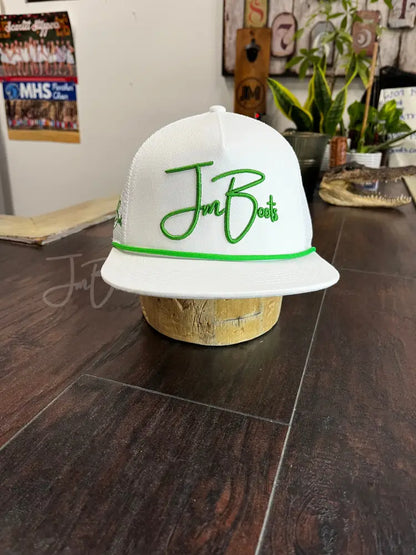 JM Signature Logo- Green Hats