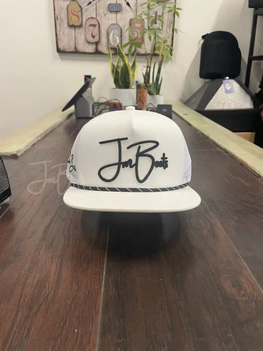 JM Signature Logo- White Hats