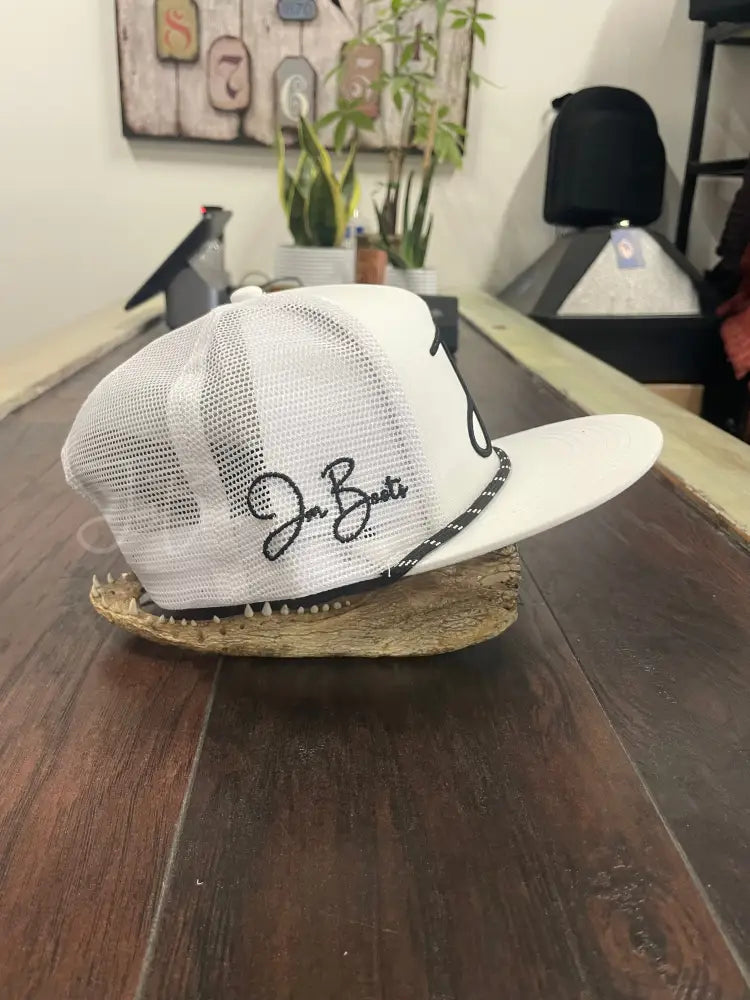 JM Signature Logo- White Hats