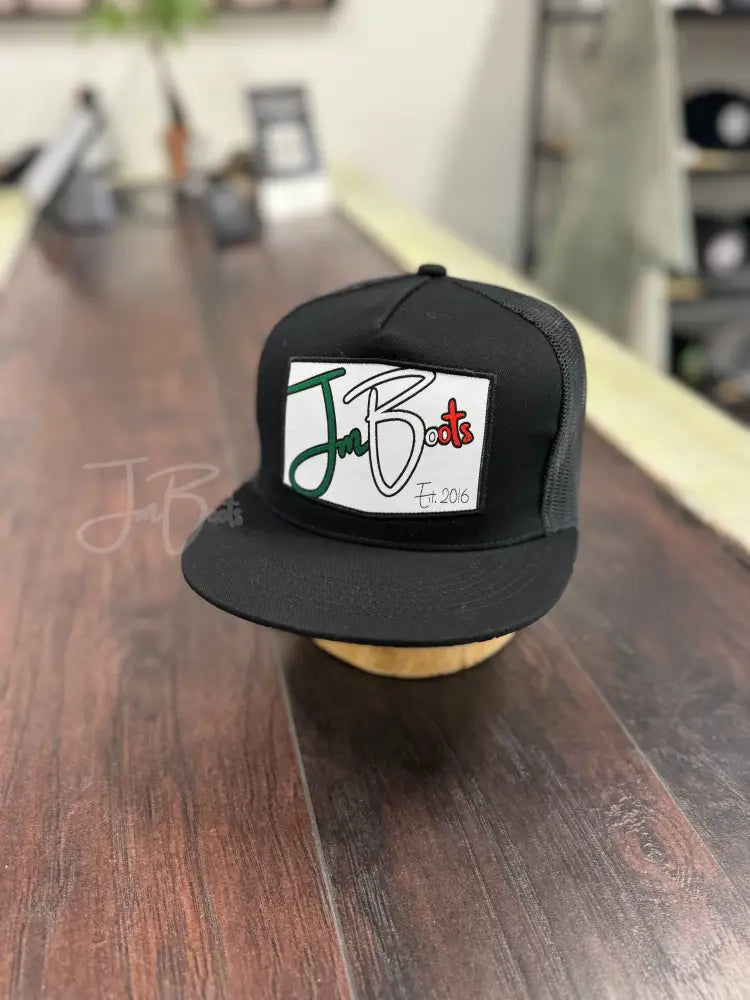 JM Signature “Mx black” flat bill - Hats