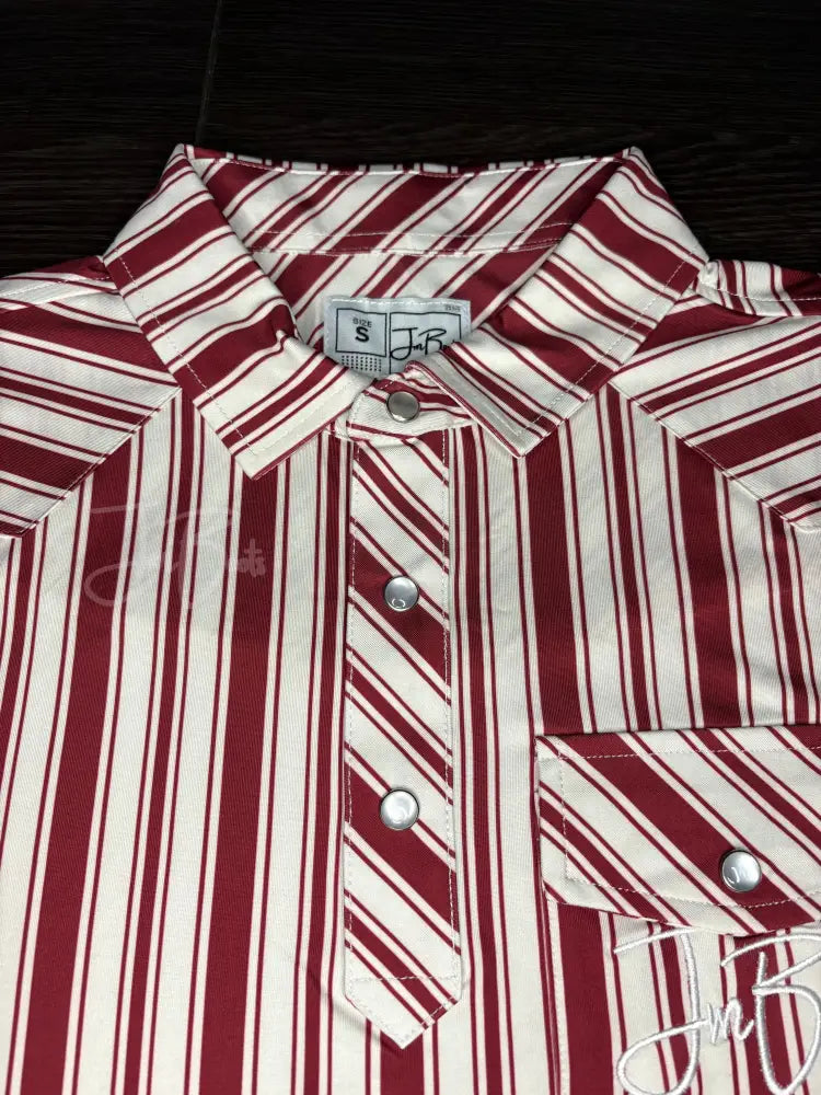 JM Signature Polo-Maroon
