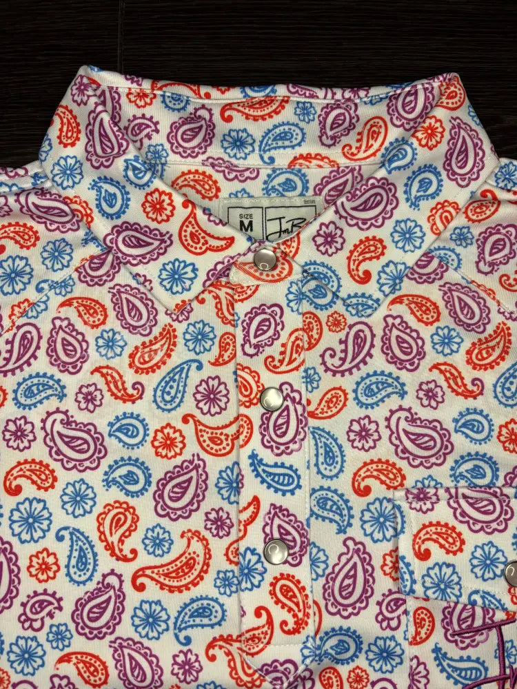 JM Signature Polo- Paisley
