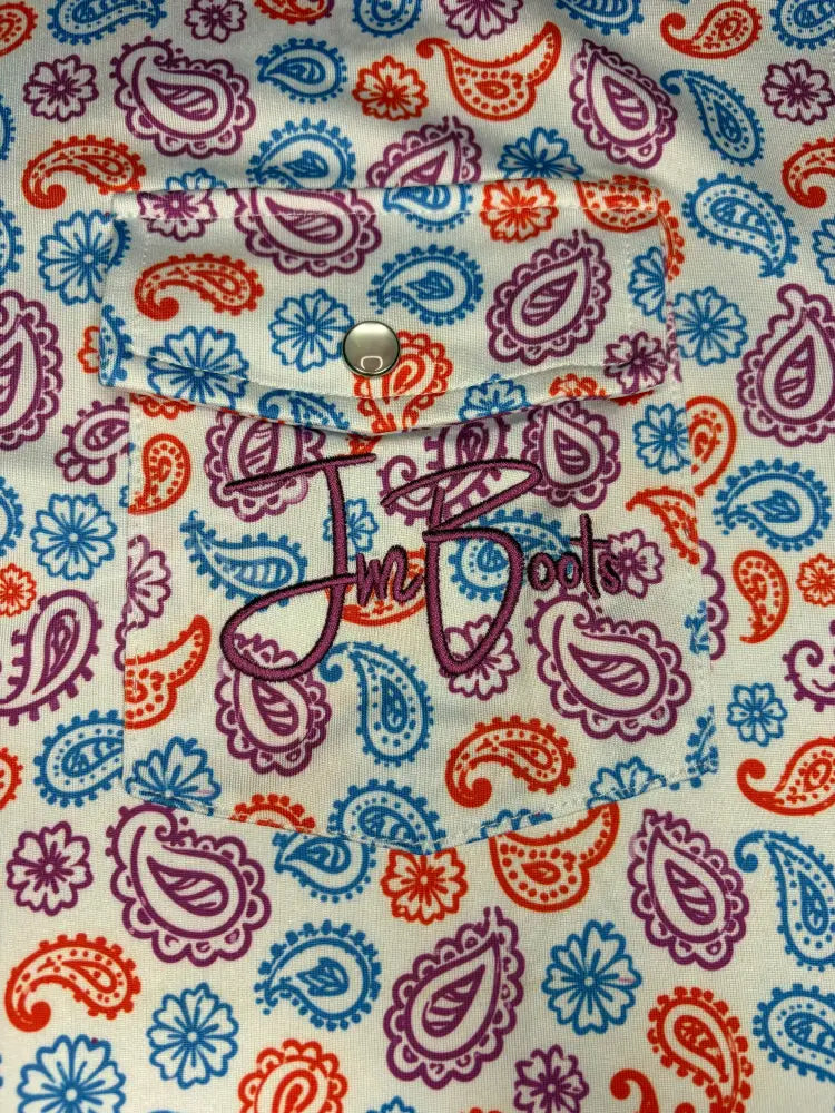 JM Signature Polo- Paisley