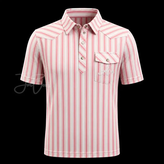 JM Signature Polo-pink