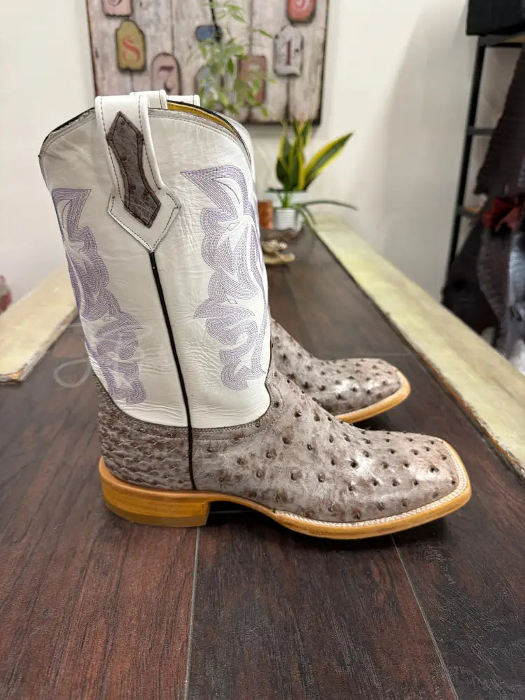 Kango Rio Grande Ostrich - 10 1/2 EE - Boots