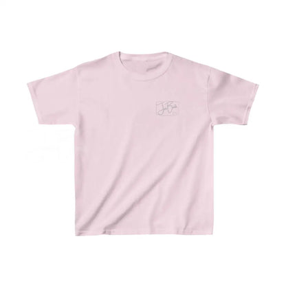 Kids Heavy Cotton™ Tee - Light Pink / XS - Kids clothes