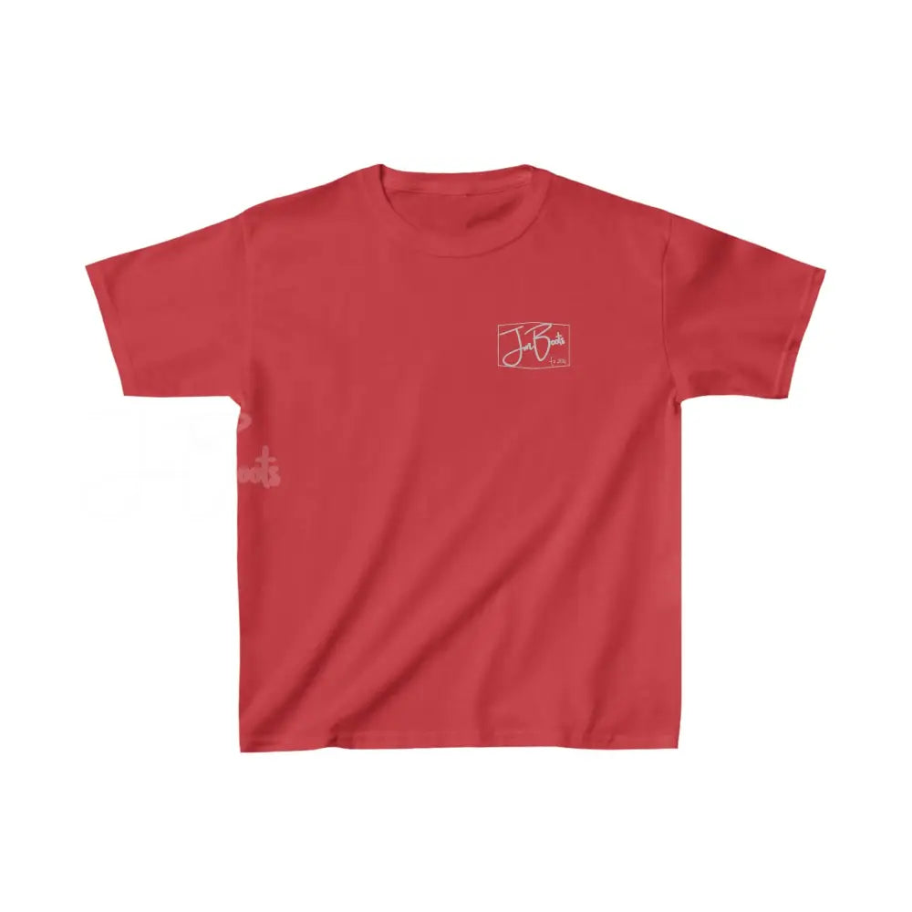 Kids Heavy Cotton™ Tee - Red / XS - Kids clothes