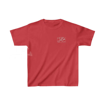 Kids Heavy Cotton™ Tee - Red / XS - Kids clothes
