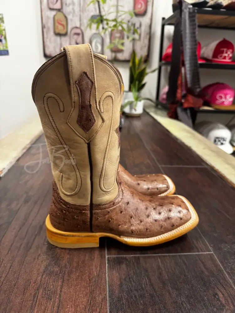 Kids Ostrich- Kango tobacco - 3 - Boots