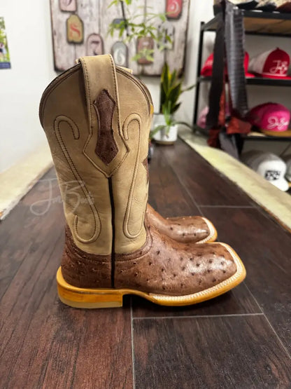 Kids Ostrich- Kango tobacco - 3 - Boots