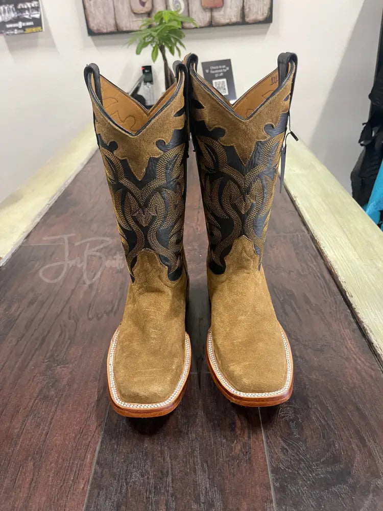 Ladies-brown Roughout - Ladies- Size 6 D - Boots