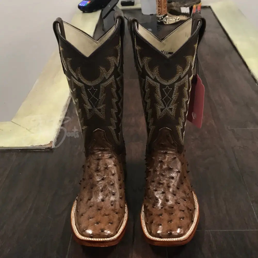 Ladies Os-Kango Tobacco - 7.5EE - Boots