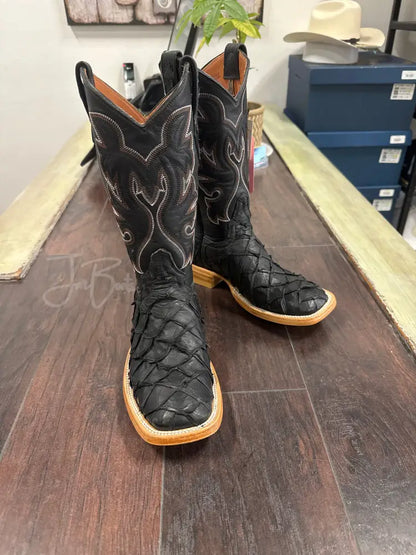Ladies Pirarucu Matte Black - 7 EE - Boots