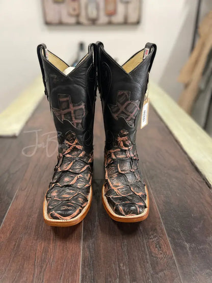 Ladies PRR Black & Rose - 7.5 D - Boots