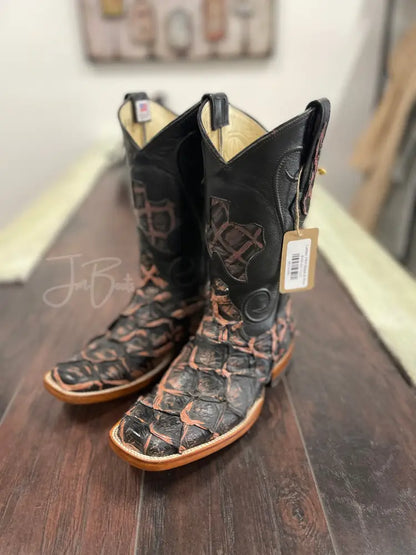 Ladies PRR Black & Rose - 7.5 D - Boots