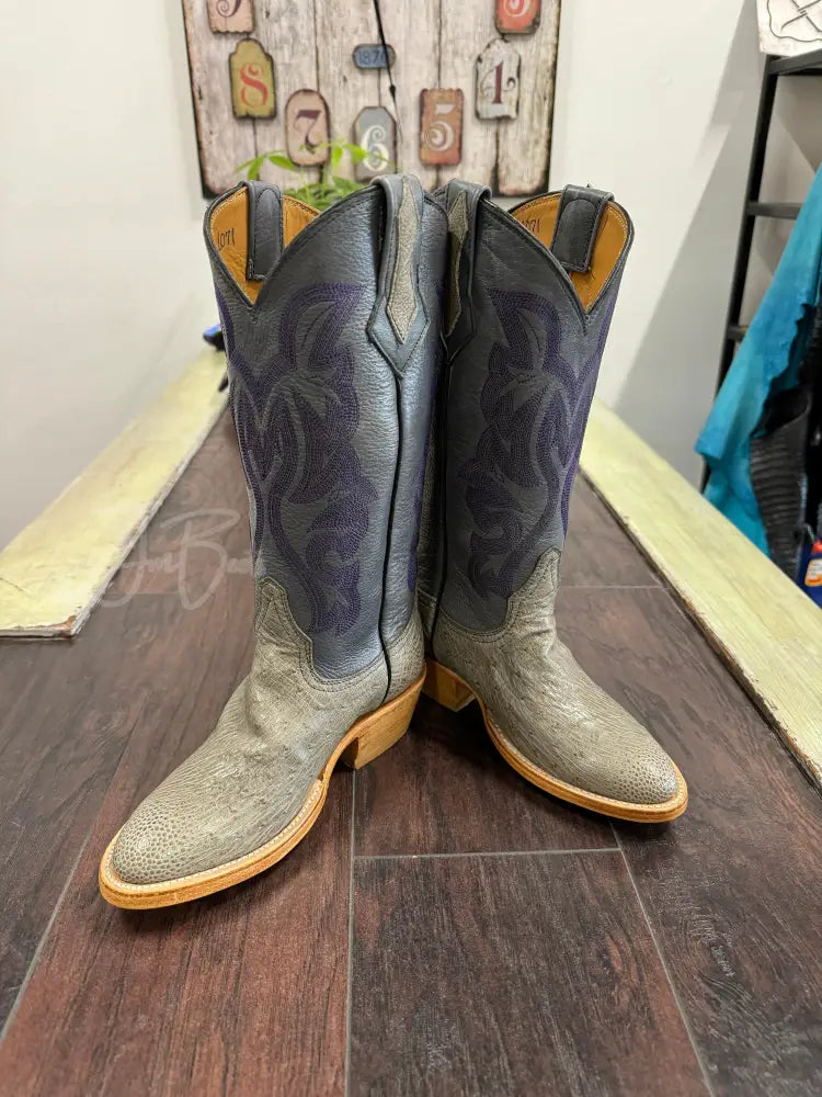 Ladies Serpentine Ostrich - 7 - Boots