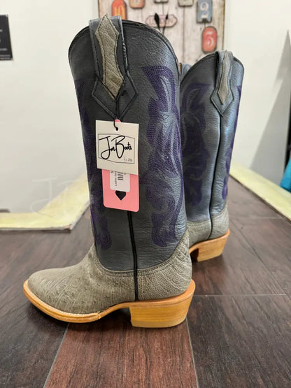 Ladies Serpentine Ostrich - 7 - Boots