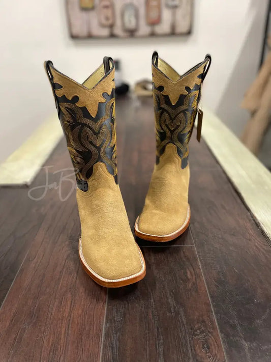 Ladies-Tan Roughout - 8.5 E - Boots