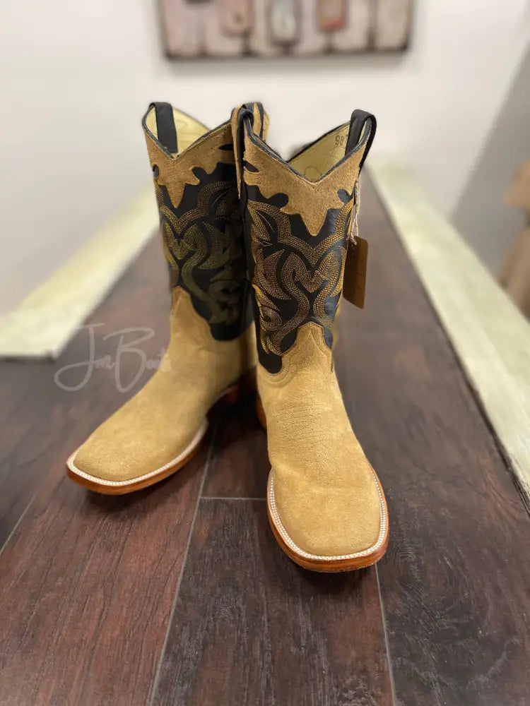 Ladies-Tan Roughout - 8.5 E - Boots