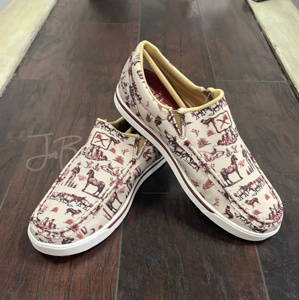 Ladies Twisted X Slip-On Kicks