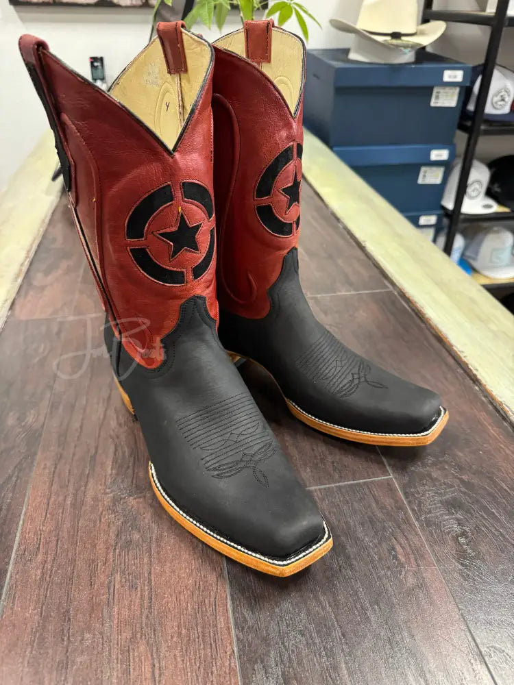 Leather - black - 10.5EE - Boots