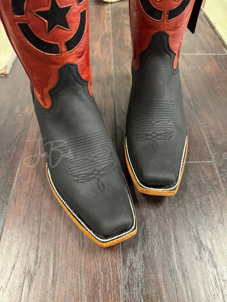 Leather - black - 10.5EE - Boots