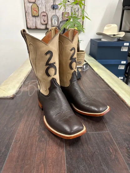 Leather- Dark Brown - 11 E - Boots