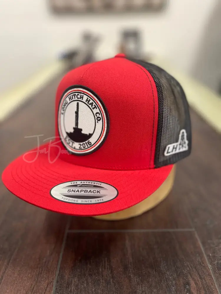 LHH Circle Patch-Red - Hats