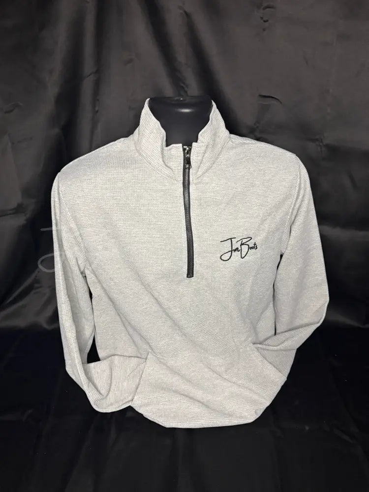 Men JM Signature Quarter Zip GR