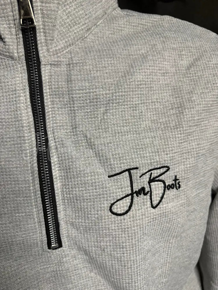 Men JM Signature Quarter Zip GR