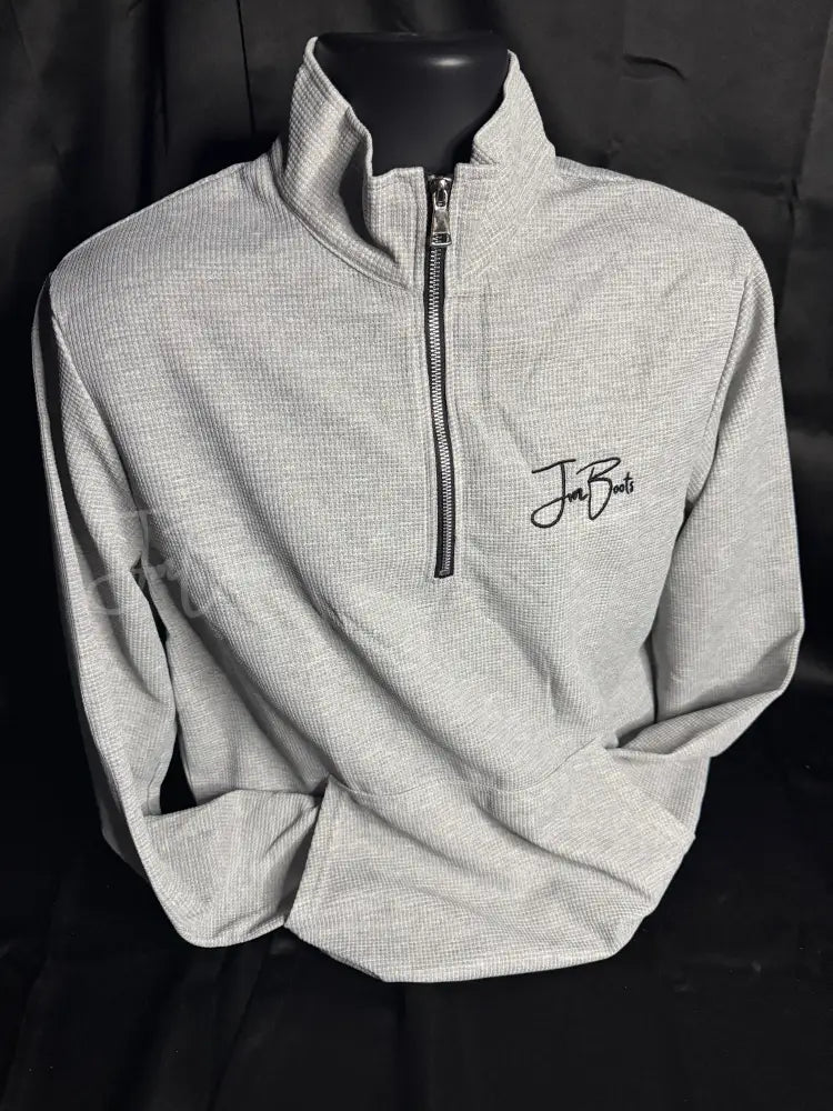 Men JM Signature Quarter Zip GR