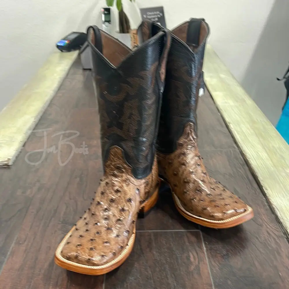 Os -Kango Tobacco double stitch - 7.5EEE - Boots