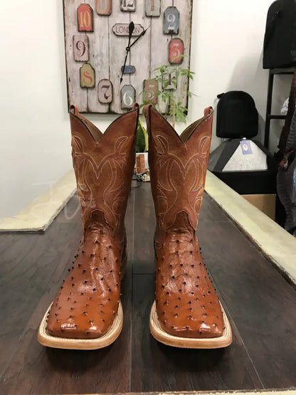 Ostrich - Brandy - Boots