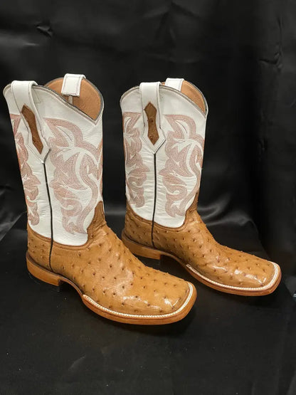 Ostrich- Brandy Bruciato 7 E Boots