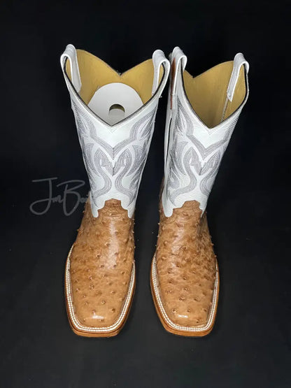 Ostrich- Brandy Bruciato 9 1/2 EEE Boots