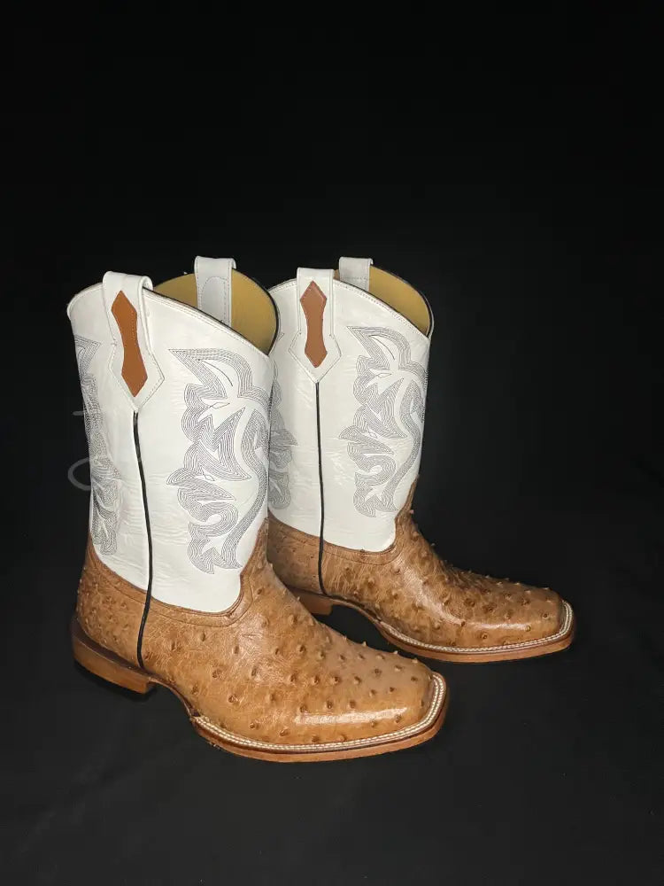 Ostrich- Brandy Bruciato 9 1/2 EEE Boots